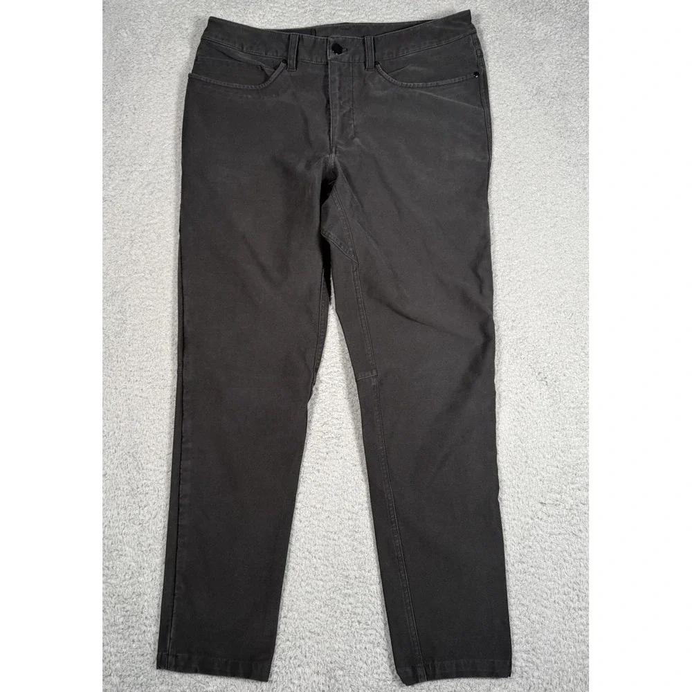 Lululemon ABC Classic Fit Pants Mens 32x29 Black  Performance Adult Chino‎ Pants
